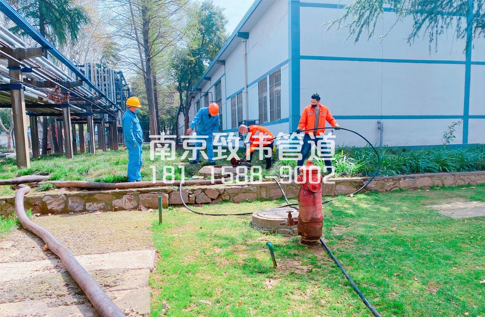 360戴家巷石化工厂管道清洗